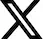 X Social Media Platform Logo